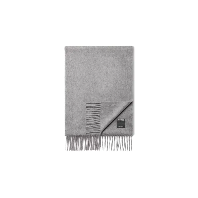 Ermenegildo Zegna Knit Scarves Unisex Gray-0