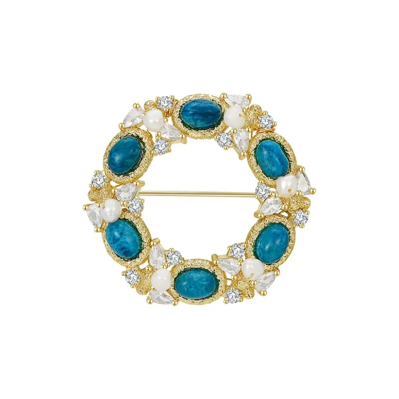 HMZ Brooches Women's Gold-0