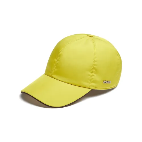 Ermenegildo Zegna Baseball Caps Unisex Yellow