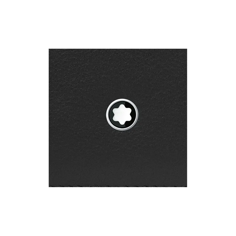 MONTBLANC Calfskin Passport Holder Men's Black-3