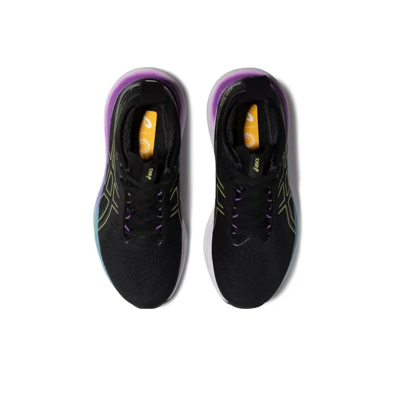 Asics GEL Nimbus 25 'Black Glow Yellow' Women's-2