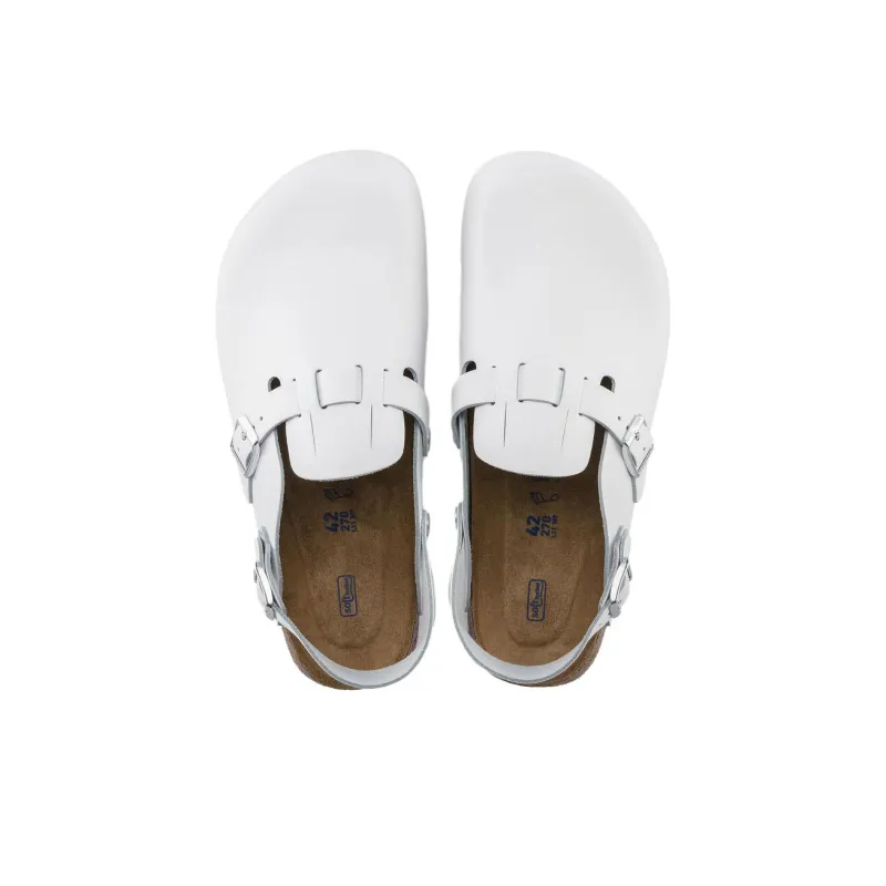 Birkenstock Kay Sl Natural Leather Narrow Fit Sandals 'White'-3