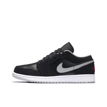 JORDAN 1 Low Black Wolf Grey