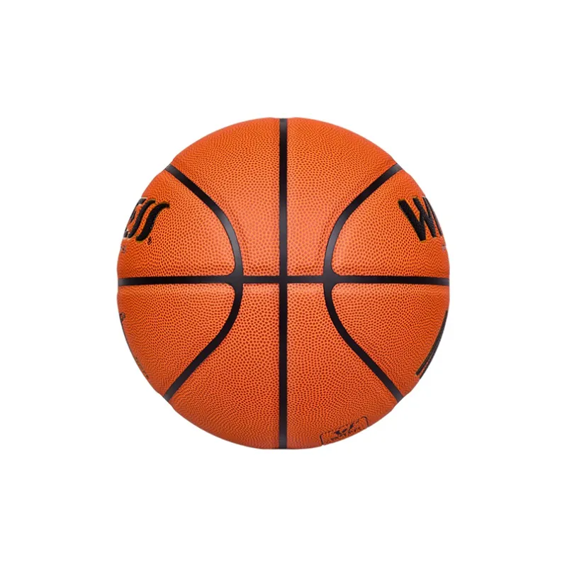 WITESS Microfiber Leather Basketball Orange Red Size 7 Training Unisex-4