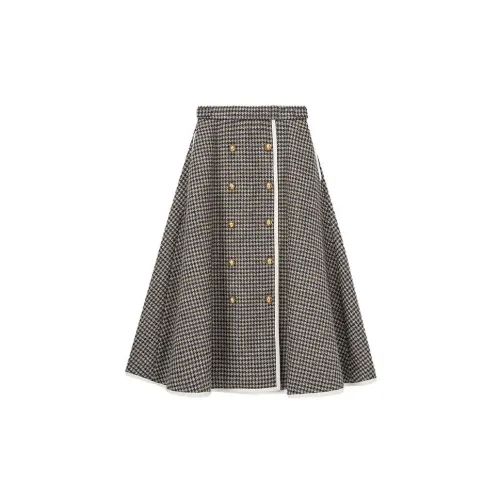 THOM BROWNE Casual Long Skirts Women's Brown