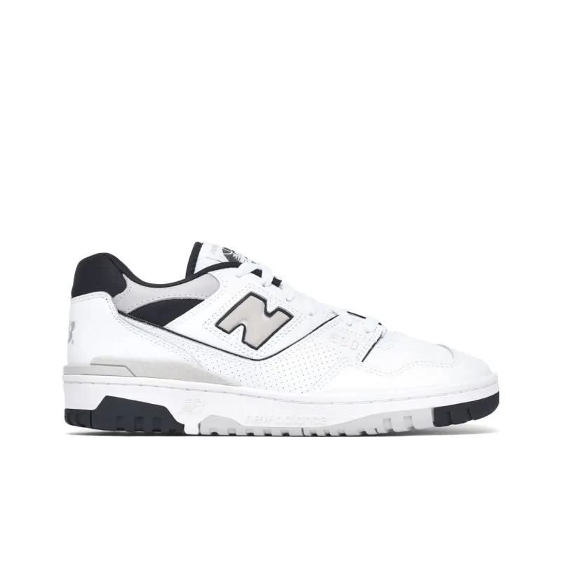 New Balance 550 White Black Grey Women's-1
