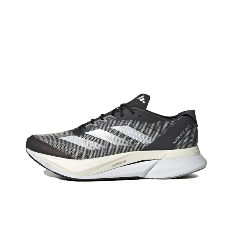 Adidas Adizero Boston 12 Black White-0