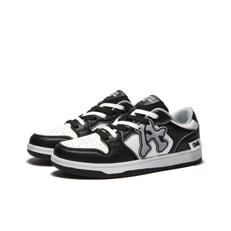A1 Puffy Shoes Abrasion Resistant Balance Breathable Low Top Skateboard Shoes Unisex-8