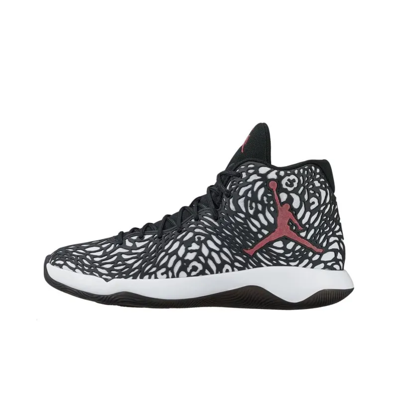 Jordan Ultra.Fly Black White Gym Red-0