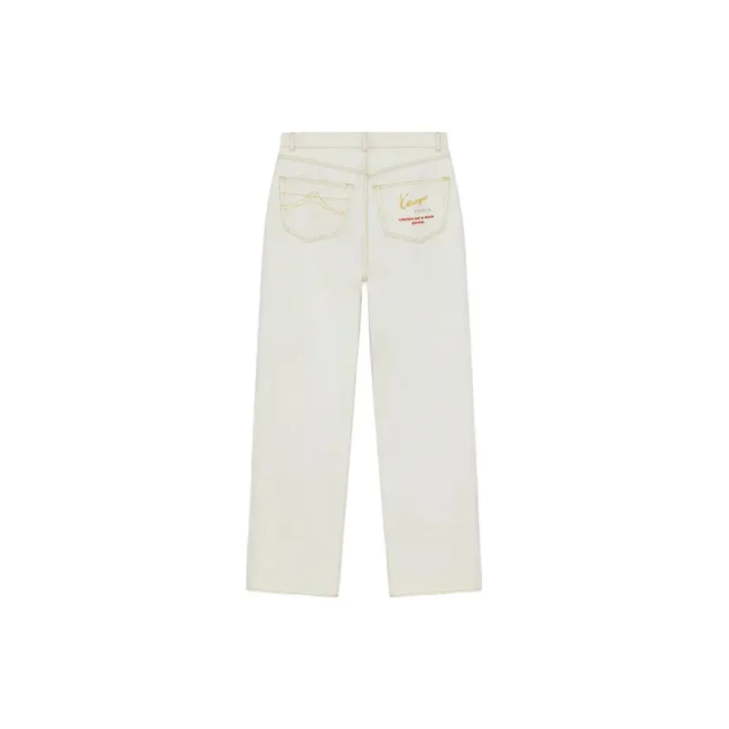 KENZO Logo Patch Relax Fit Jeans-1