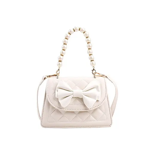 MARKANGARO PU Diamond Pattern Handbag Crossbody Bag Regular Women's White Pink Multicolor-2