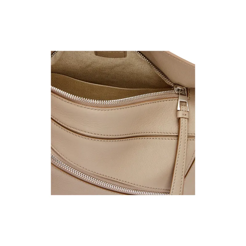LOEWE Puzzle Cow Leather Fanny Pack Small Size Women's Sand-5