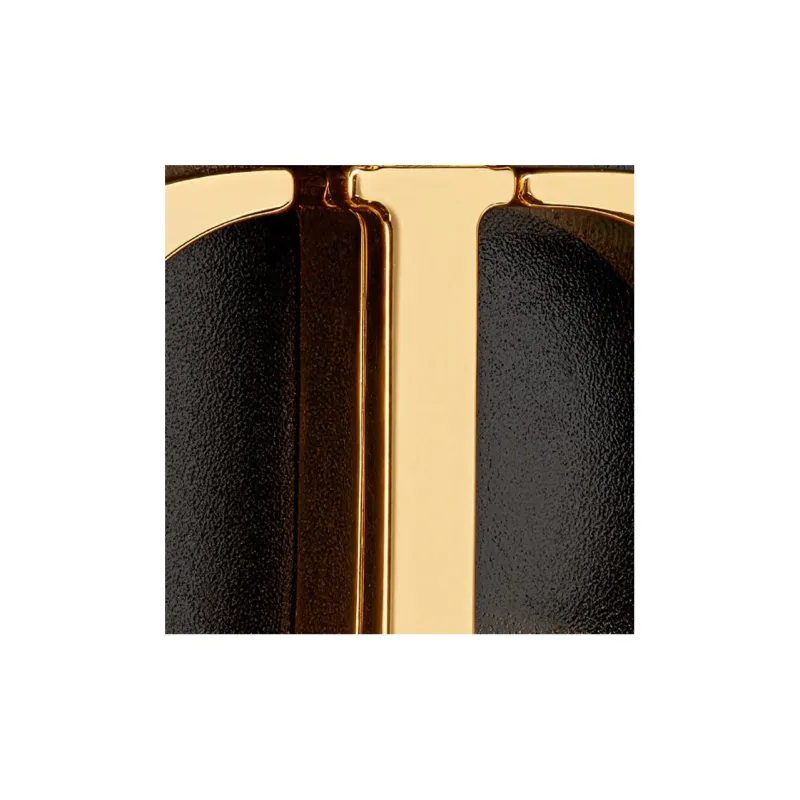 DIOR 30 Montaigne Calfskin Shoulder Bag Women's Black-5