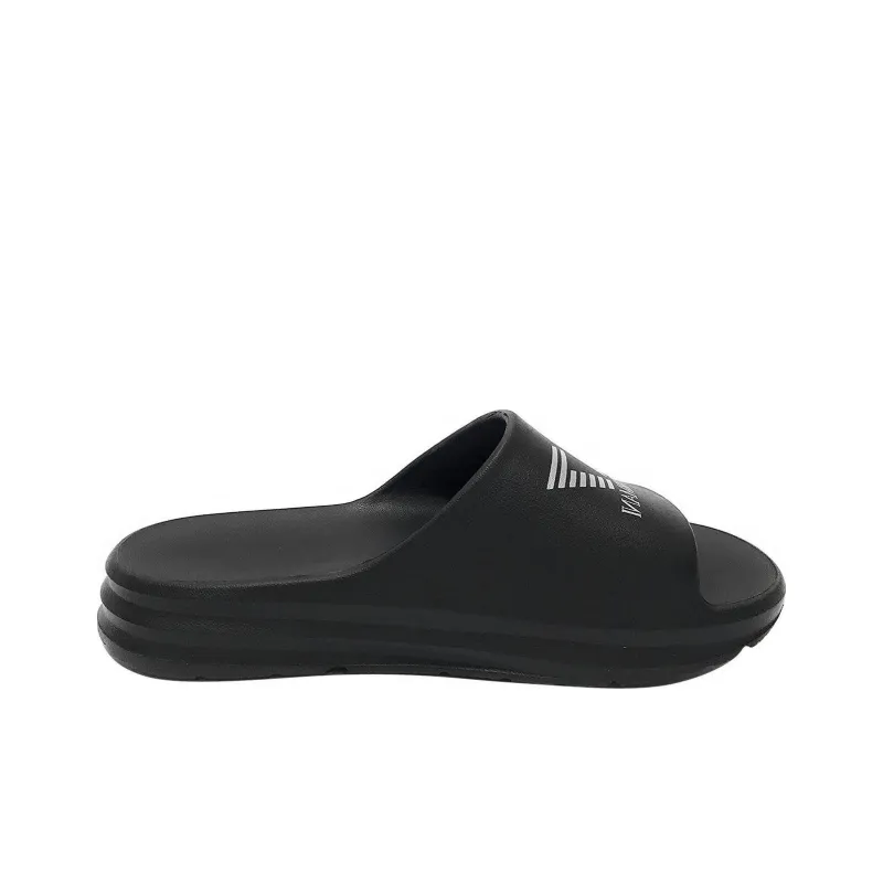 EMPORIO ARMANI Logo Printed Slippers-1