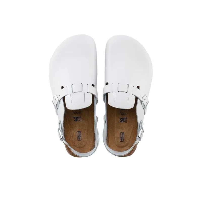 Birkenstock Kay Sl Natural Leather Sandals 'White'-3
