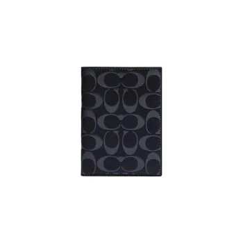 COACH Calfskin Document Bag, Wallet, Passport Holder Women's Black