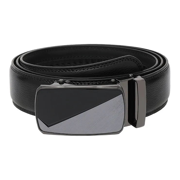 FREE RABBITⅡ Alloy Buckle Genuine Leather Automatic Buckle Leather Belts Men's 3.5cm-5