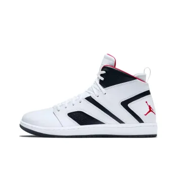 JORDAN Flight Legend White Gym Red Black