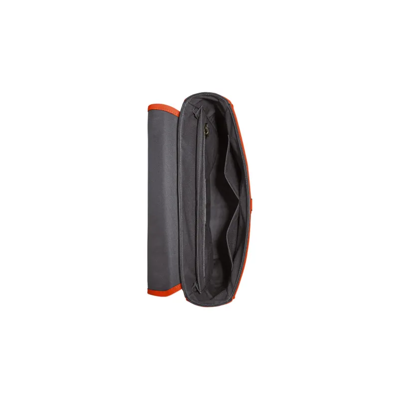COACH Pebbled Leather Laptop Bag Backpack Tubas Men's Orange-2