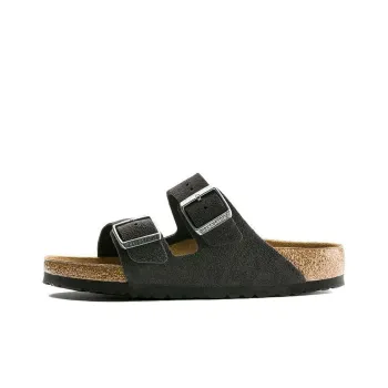 Birkenstock Arizona Soft Footbed Suede Leather Narrow Fit Sandals 'Velvet Gray'