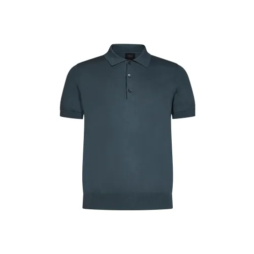 Brioni Polo Shirts Men Green