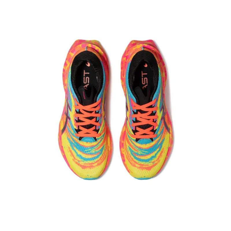 Asics Novablast 3 Aquarium Vibrant Yellow Pink Women's-2
