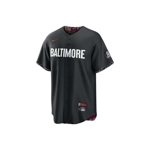 Nike Baseball Jerseys Men Black