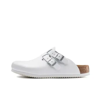 Birkenstock Kay Sl Natural Leather Sandals 'White'