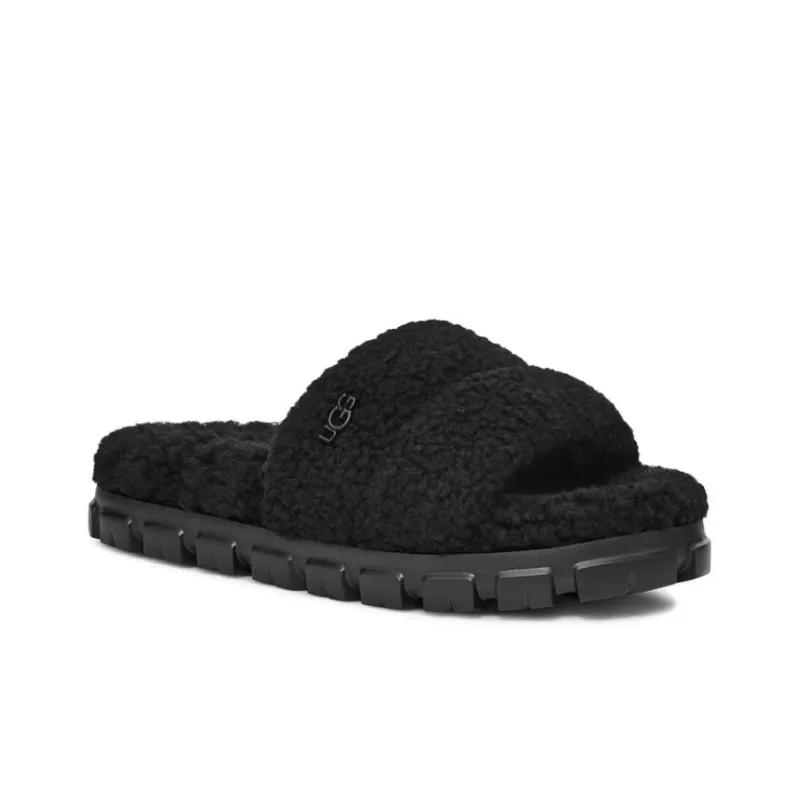 UGG Cozetta Curly Slide Black Women's-2