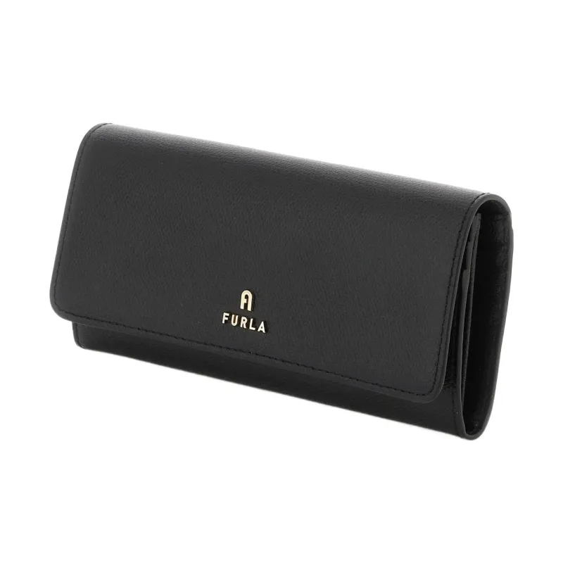 Furla Leather Wallet Women's Black-1