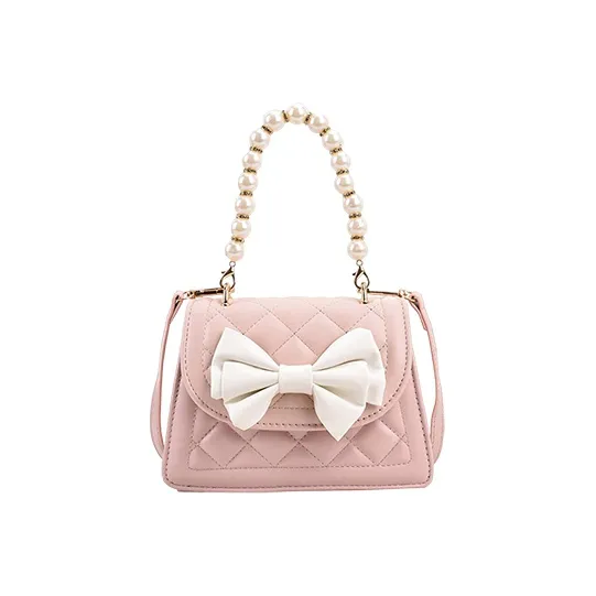 MARKANGARO PU Diamond Pattern Handbag Crossbody Bag Regular Women's White Pink Multicolor-13