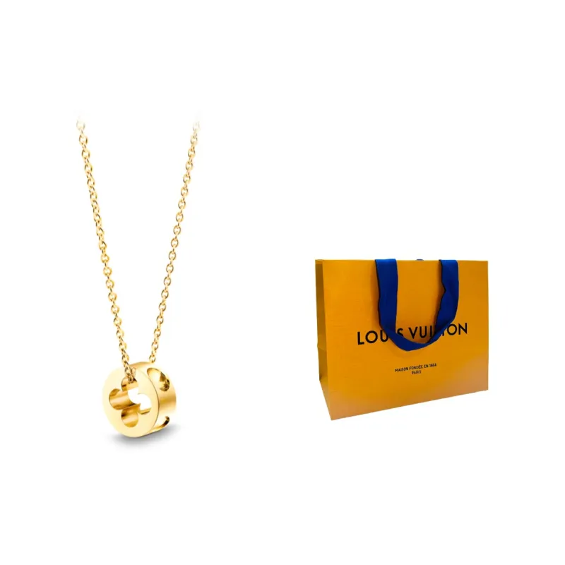 LOUIS VUITTON 18K Gold Necklaces Women's-0