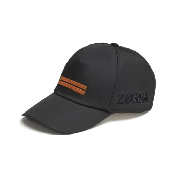 Ermenegildo Zegna Technical Embroidered Cap
