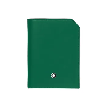 MONTBLANC Calfskin Wallet Mini Men's Green