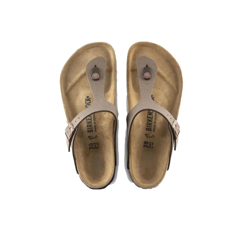 Birkenstock Gizeh Birkibuc Sandals 'Mocha'-3