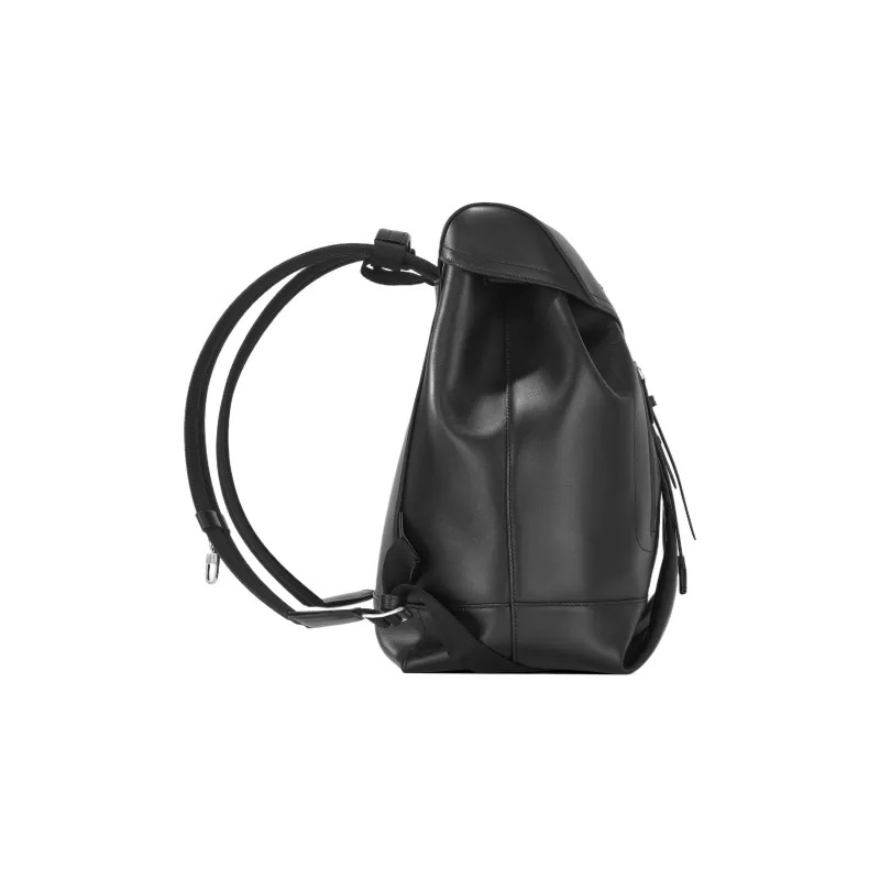 MONTBLANC Cow Leather Backpack Men's Black-2