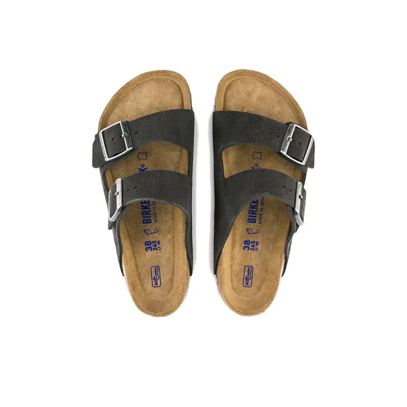 Birkenstock Arizona 'Velvet Grey'-3