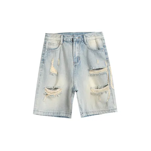 WOWI Denim Shorts Women's Washed Blue