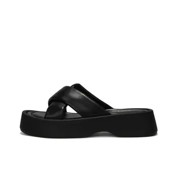 OMS Slide Slippers Women's Black/White