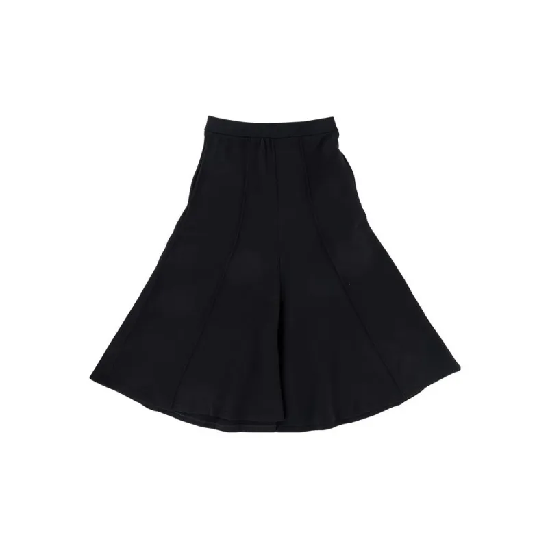 Y 3 Casual Long Skirts Women's Black-1