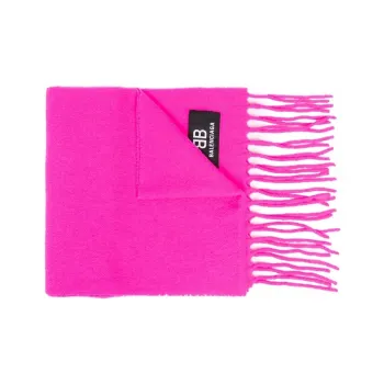 Balenciaga Fringed Scarf