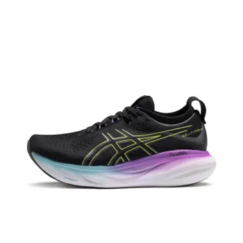 Asics GEL Nimbus 25 'Black Glow Yellow' Women's