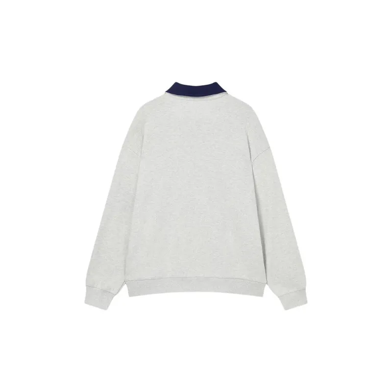FILA Sweatshirts Unisex Ivory Heather Gray-1