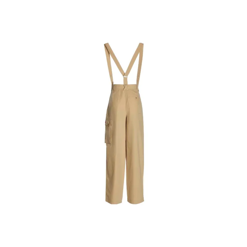 KENZO Straight leg Braces Cargo Trousers-1