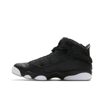 JORDAN 6 Rings Black Matte Silver