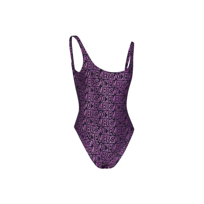 VERSACE All over Logo print Swimsuit-2