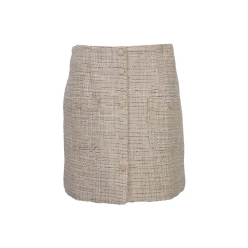 Sandro Casual Short Skirts Women's Khaki