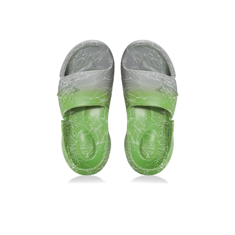 NORVINCY Height Increasing Soft-Soled Western One-Piece Molded Slide Slippers Unisex-2