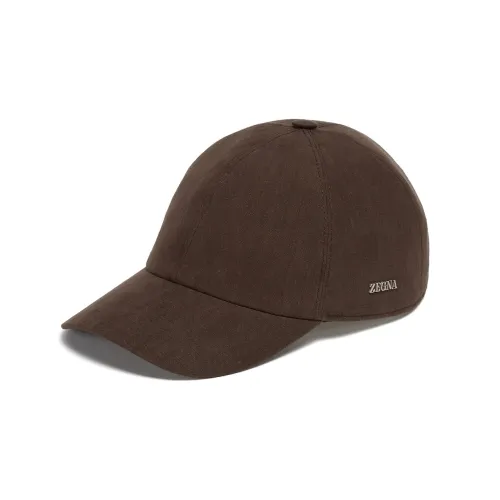 Ermenegildo Zegna Baseball Caps Unisex Dark Brown