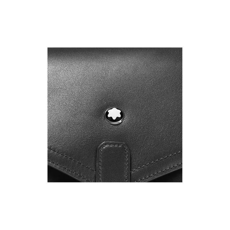 MONTBLANC Cow Leather Backpack Men's Black-5